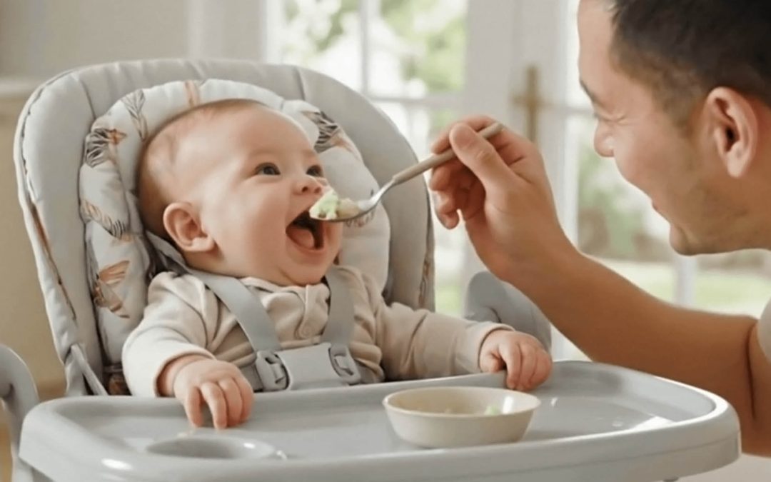 Cómo elegir la trona para tu bebé al empezar la alimentación complementaria